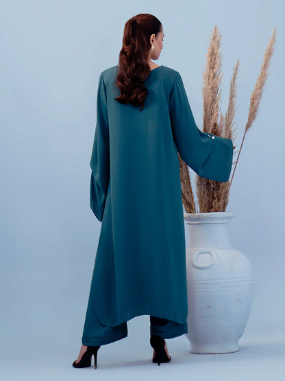 Hemstitch | Georgette Affair | Persian Blue