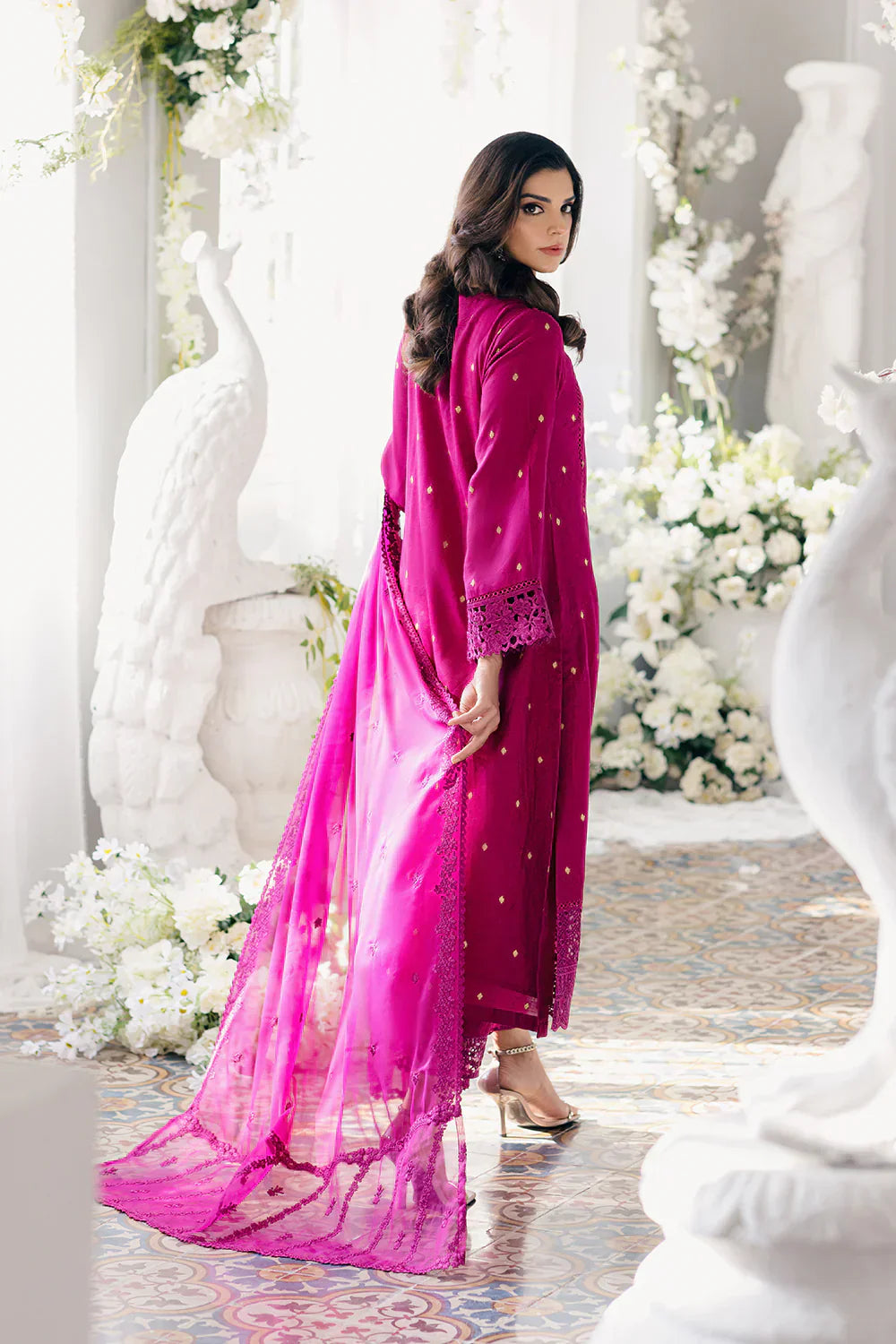 Azure | Ensembles Embroidered Formals | Petunia Plum - House Of Anaya