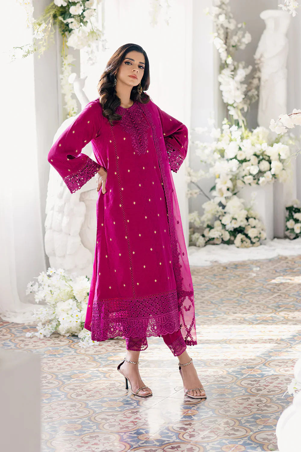 Azure | Ensembles Embroidered Formals | Petunia Plum - House Of Anaya