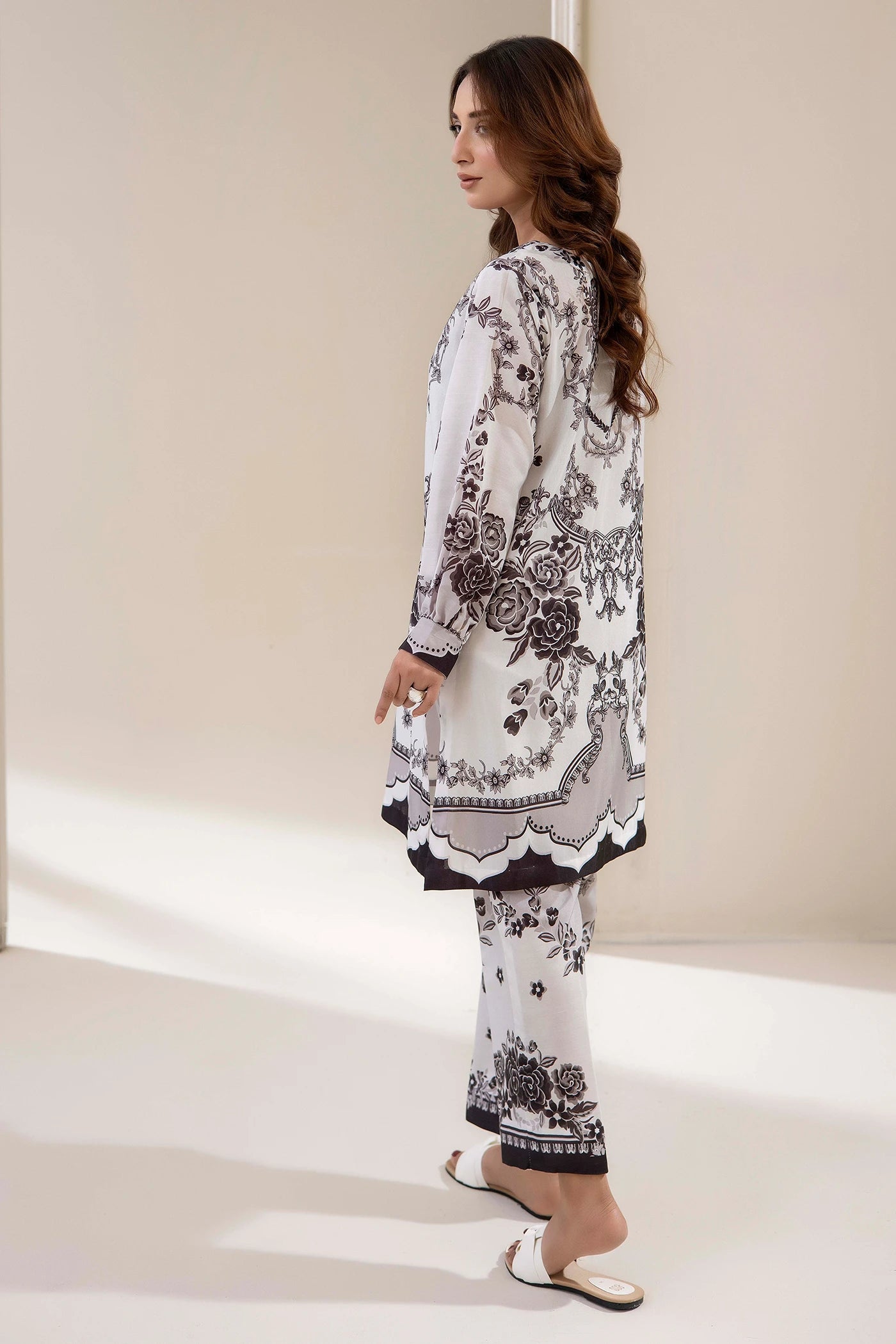 Adans Libas | Embrodiered Co Ord Sets | 4209
