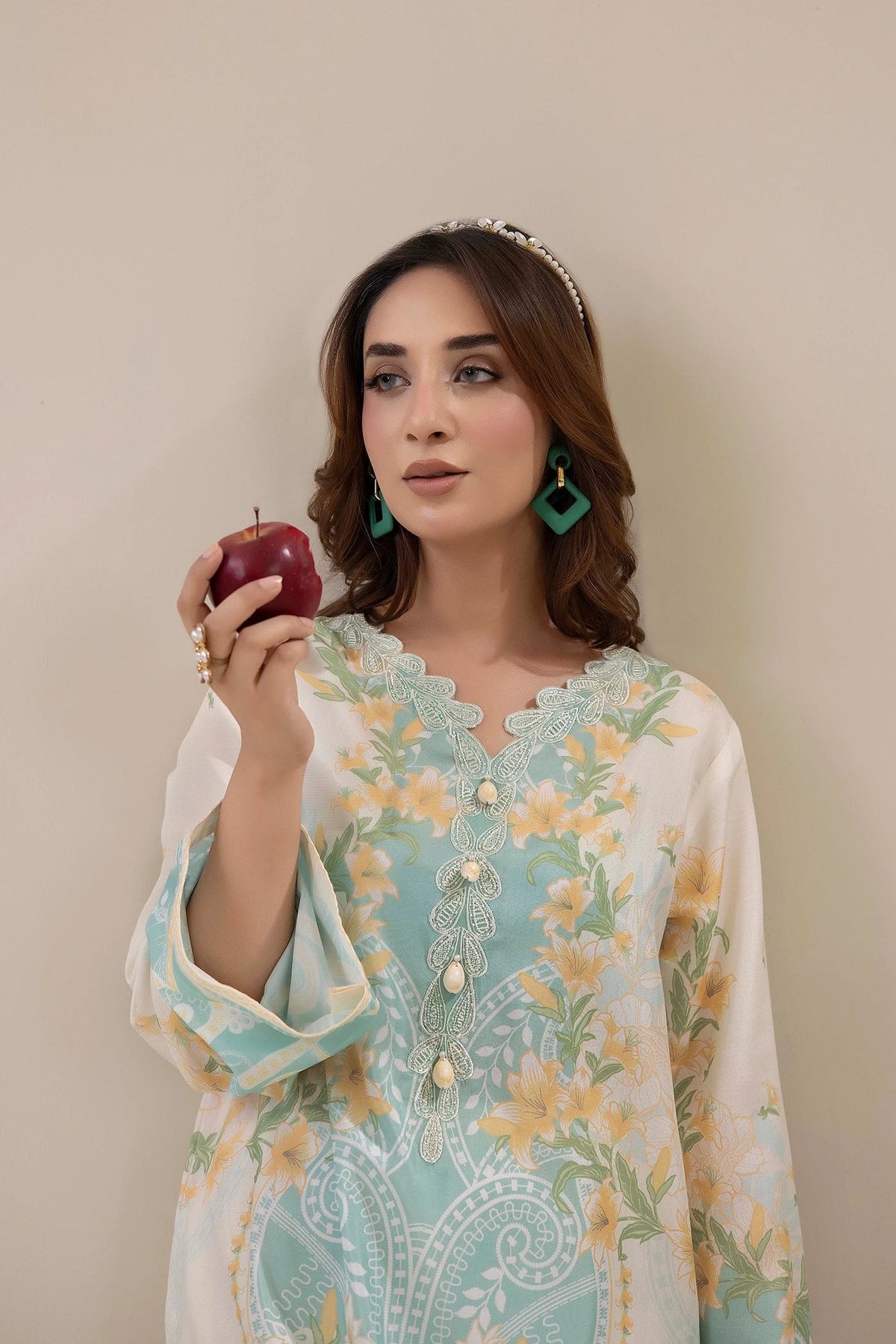Adans Libas | Embrodiered Co Ord Sets | 4201
