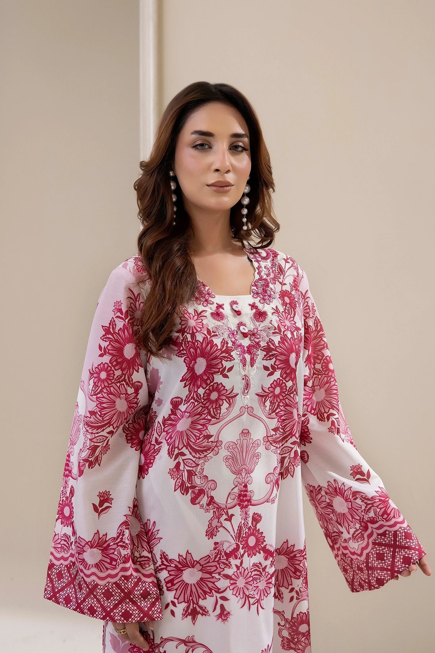 Adans Libas | Embrodiered Co Ord Sets | 4207