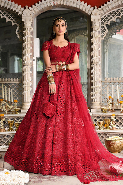 Qalamkar | Singhar Wedding Collection | RF-01 MUSKAAN - House Of Anaya