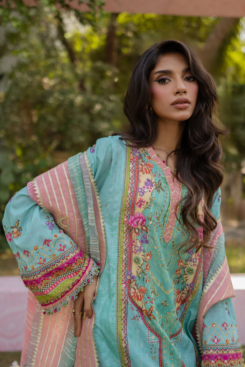 Qalamkar | Luxe Silk |   UA-06 SARA - House Of Anaya