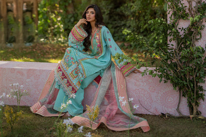 Qalamkar | Luxe Silk |   UA-06 SARA - House Of Anaya