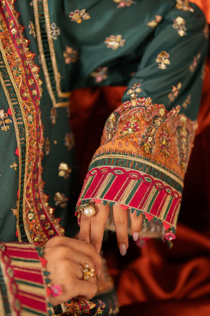 Qalamkar | Luxe Silk |  UA-02 NINA - House Of Anaya