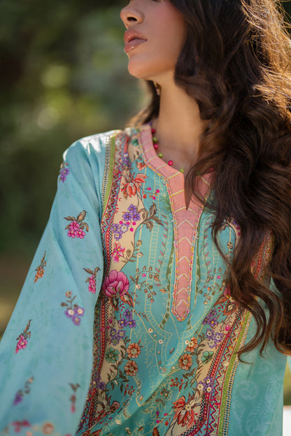 Qalamkar | Luxe Silk |   UA-06 SARA - House Of Anaya