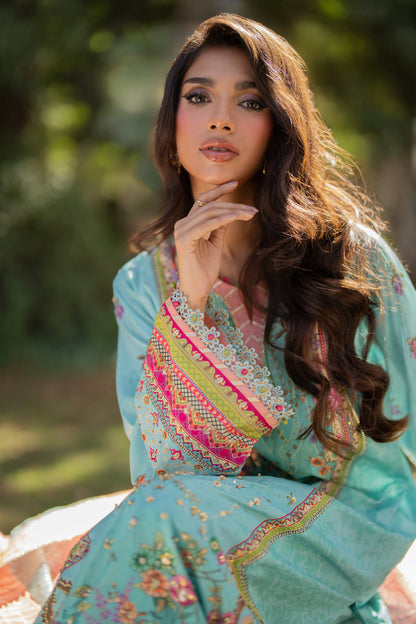 Qalamkar | Luxe Silk |   UA-06 SARA - House Of Anaya