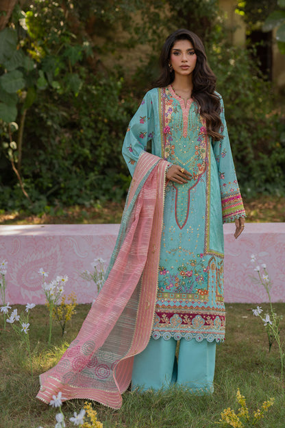Qalamkar | Luxe Silk |   UA-06 SARA - House Of Anaya