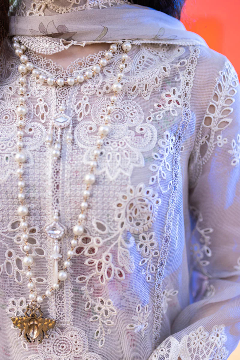 Qalamkar | Sahil Kinare Luxury Lawn | FP-11 EMIRA - House Of Anaya