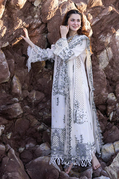 Qalamkar | Sahil Kinare Luxury Lawn | FP-02 FIZA - House Of Anaya