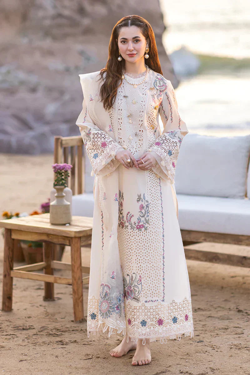 Qalamkar | Sahil Kinare Luxury Lawn | FP-09 SELIN - House Of Anaya