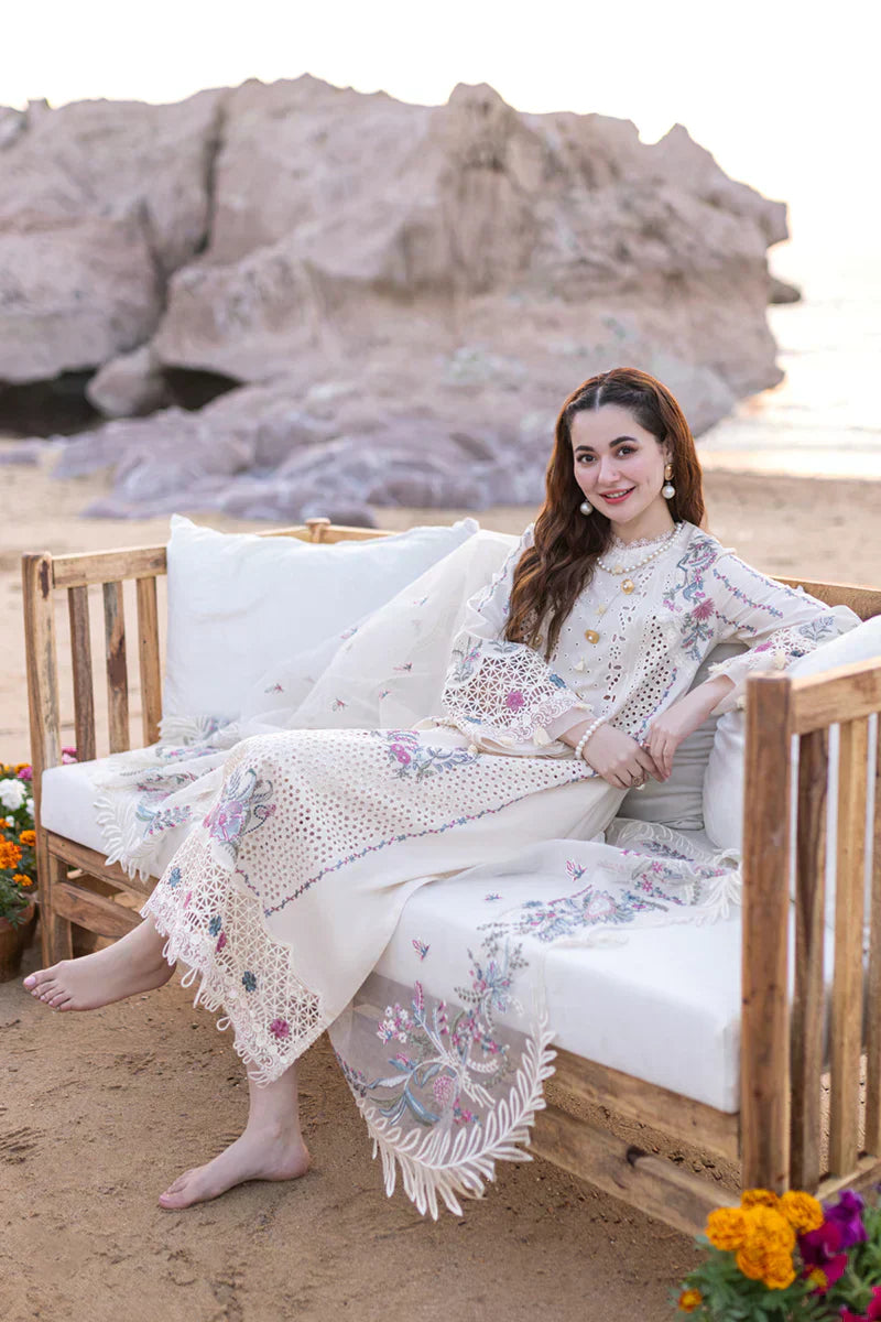 Qalamkar | Sahil Kinare Luxury Lawn | FP-09 SELIN - House Of Anaya