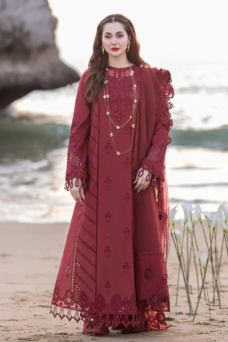 Qalamkar | Sahil Kinare Luxury Lawn | FP-07 AISHA - House Of Anaya