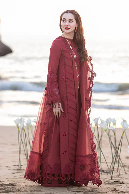Qalamkar | Sahil Kinare Luxury Lawn | FP-07 AISHA - House Of Anaya