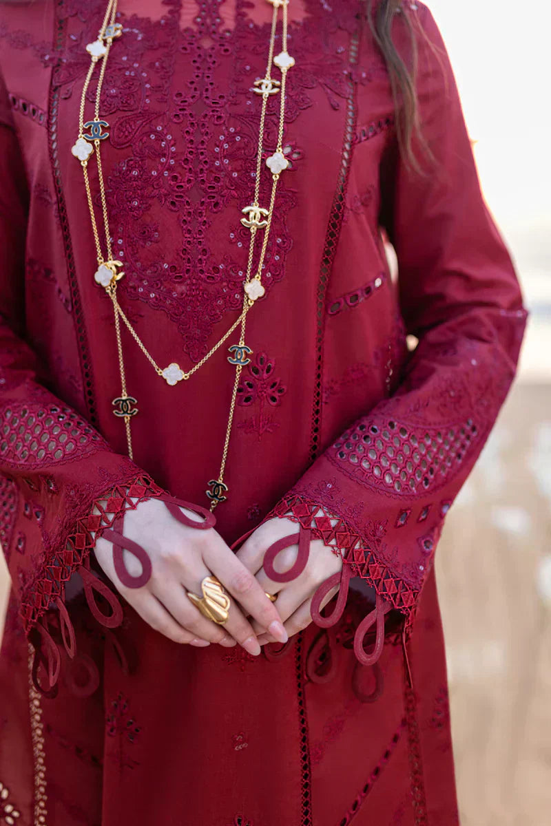 Qalamkar | Sahil Kinare Luxury Lawn | FP-07 AISHA - House Of Anaya