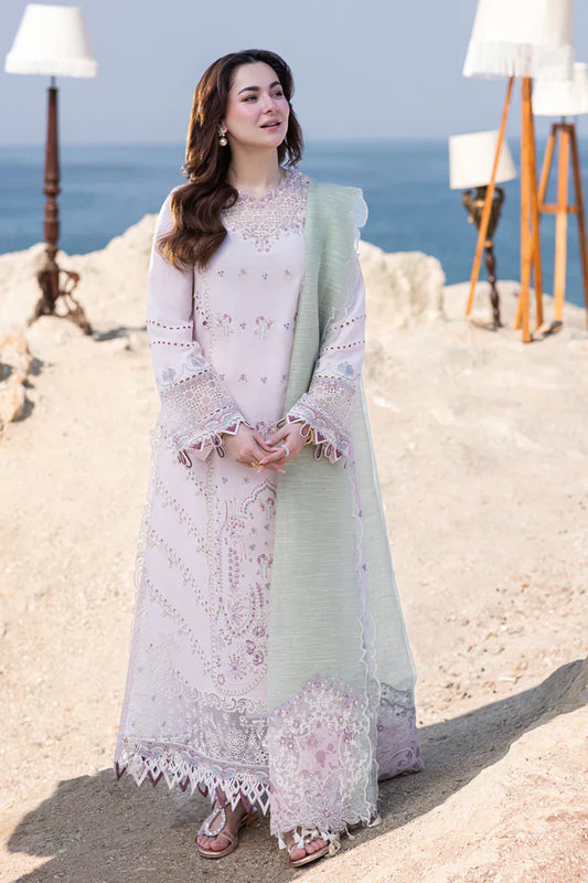 Qalamkar | Sahil Kinare Luxury Lawn | FP-08 NIA - House Of Anaya