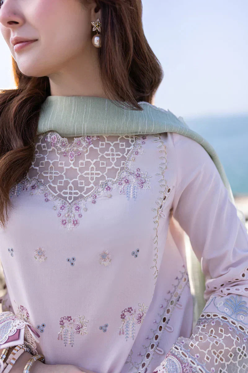 Qalamkar | Sahil Kinare Luxury Lawn | FP-08 NIA - House Of Anaya