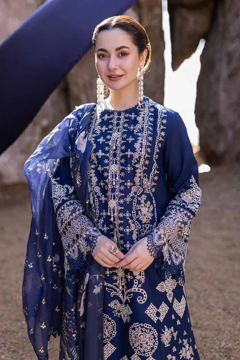 Qalamkar | Sahil Kinare Luxury Lawn | FP-06 MIRAY - House Of Anaya