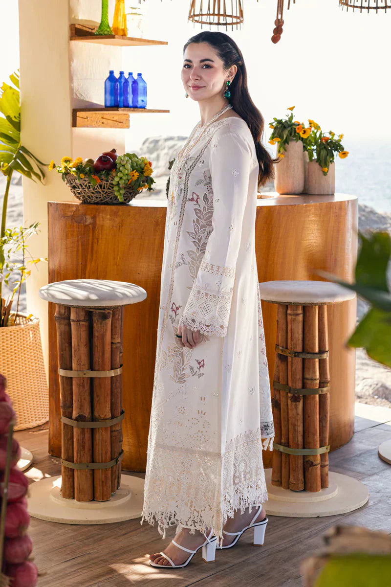 Qalamkar | Sahil Kinare Luxury Lawn | FP-12 MARWA - House Of Anaya