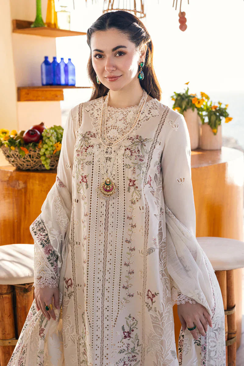 Qalamkar | Sahil Kinare Luxury Lawn | FP-12 MARWA - House Of Anaya