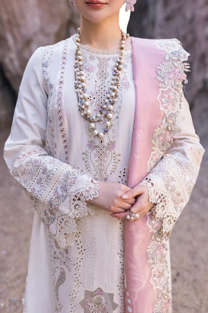 Qalamkar | Sahil Kinare Luxury Lawn | FP-13 MELEK - House Of Anaya