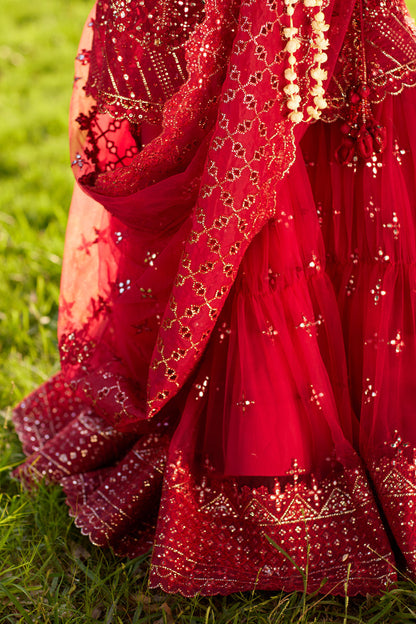 Qalamkar | Shadmani Luxury Formals |  Nurah SH-07 - House Of Anaya