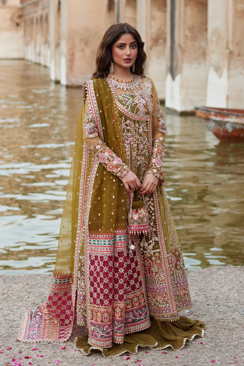 Qalamkar | Shadmani Luxury Formals | Rameesha SH-01 - House Of Anaya