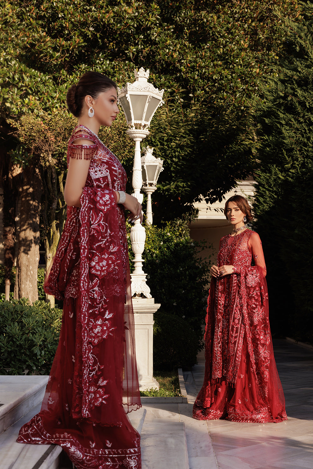 Lumiere By Saira Rizwan Embroidered Net 3Pc Suit SR-06 - Riwayat-e-khas