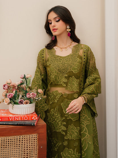Mahnur | Allenura Luxury Lawn 24 | REVERIE - House Of Anaya
