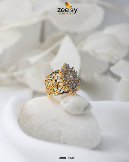 Floral Ring-8243 - Libasekhas