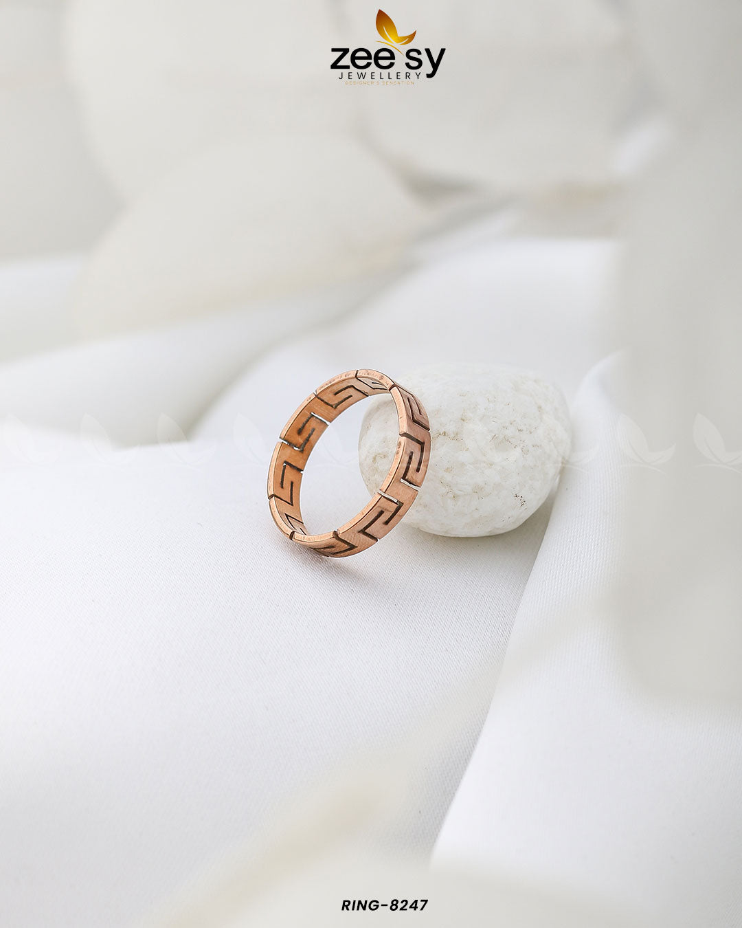 Maze Pattern Ring-8247 - Libasekhas