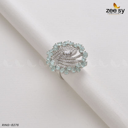 Rhinestone Ring-8276 - Libasekhas