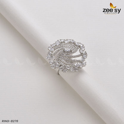 Rhinestone Ring-8276 - Libasekhas