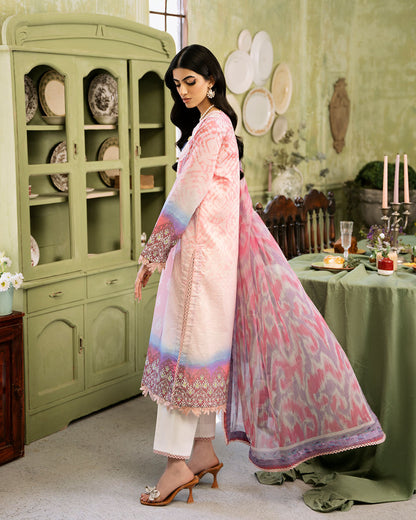 Roheenaz | Flora Printed Lawn | Amara - House Of Anaya