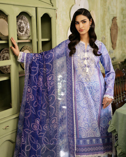 Roheenaz | Flora Printed Lawn | Celestia - House Of Anaya