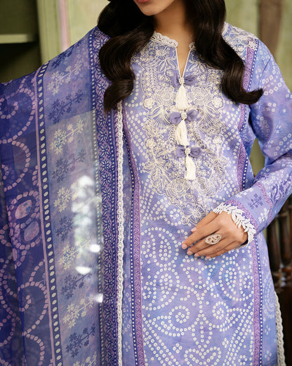 Roheenaz | Flora Printed Lawn | Celestia - House Of Anaya
