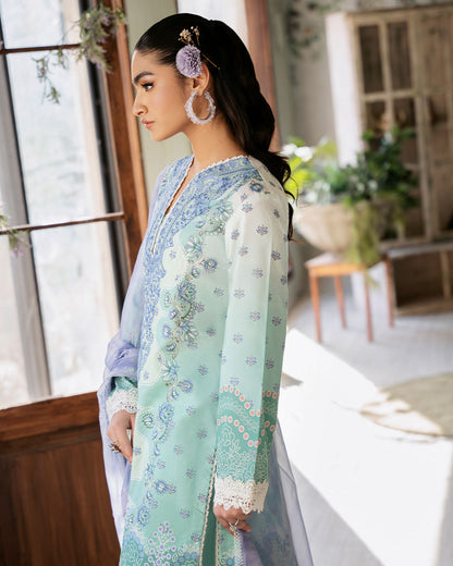 Roheenaz | Flora Printed Lawn | Elysium - House Of Anaya