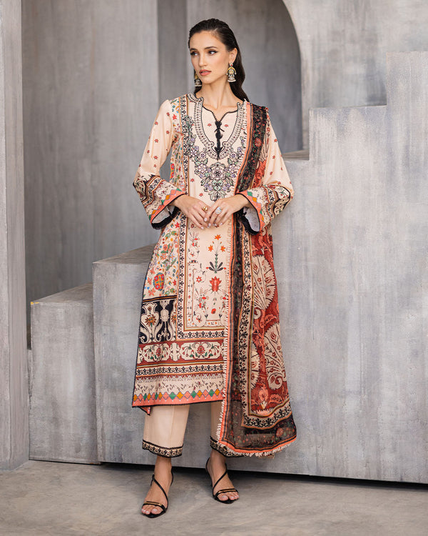 Roheenaz | Azalea Printed Lawn 24 | Enchanting Eden - House Of Anaya