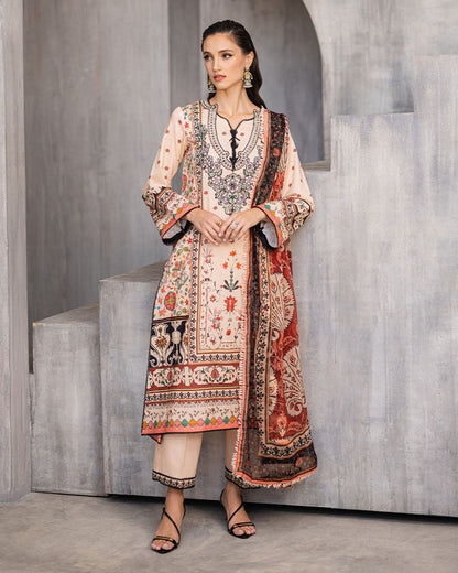 Roheenaz | Azalea Printed Lawn 24 | Enchanting Eden - House Of Anaya