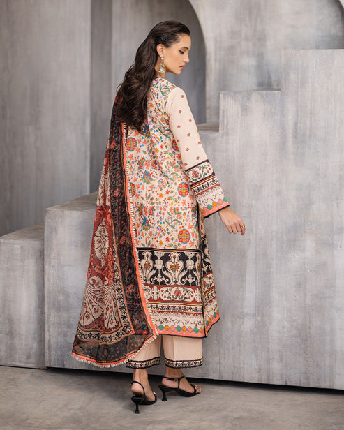 Roheenaz | Azalea Printed Lawn 24 | Enchanting Eden - House Of Anaya