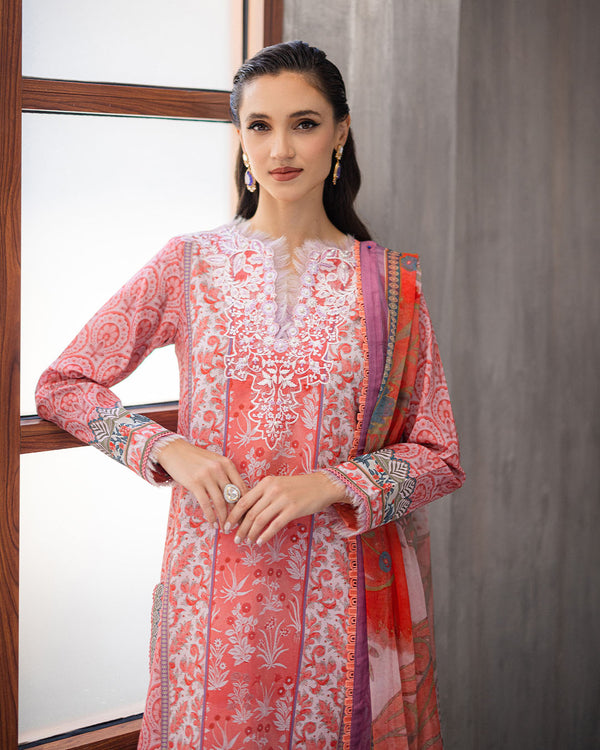 Roheenaz | Azalea Printed Lawn 24 | Sunset Serenade - House Of Anaya