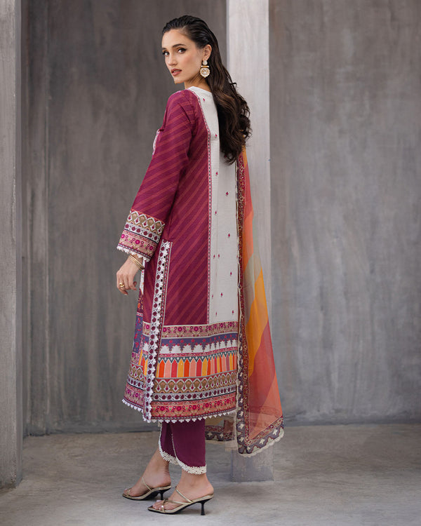 Roheenaz | Azalea Printed Lawn 24 | Orchid Oasis - House Of Anaya
