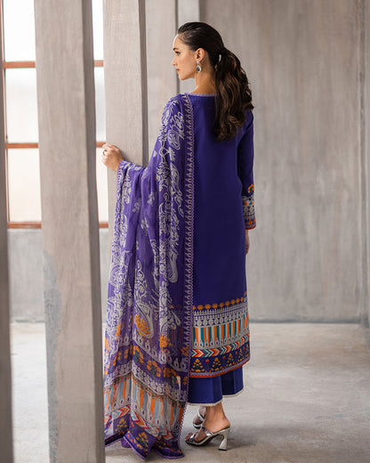 Roheenaz | Azalea Printed Lawn 24 | Blissful Berry - House Of Anaya