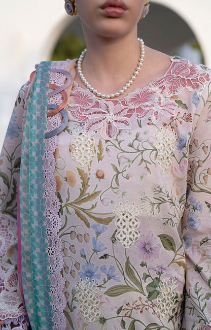 AJR Couture | Printakari Lawn 25 | Rose