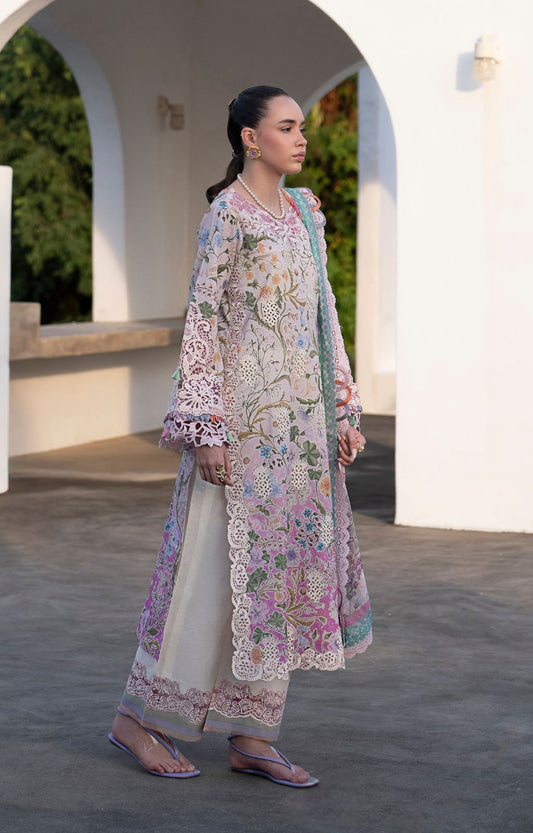 AJR Couture | Printakari Lawn 25 | Rose