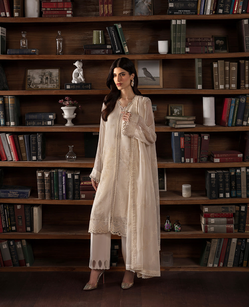 Republic Womenswear | Premium Pret 25 | RPP-10 (F??e) - House Of Anaya