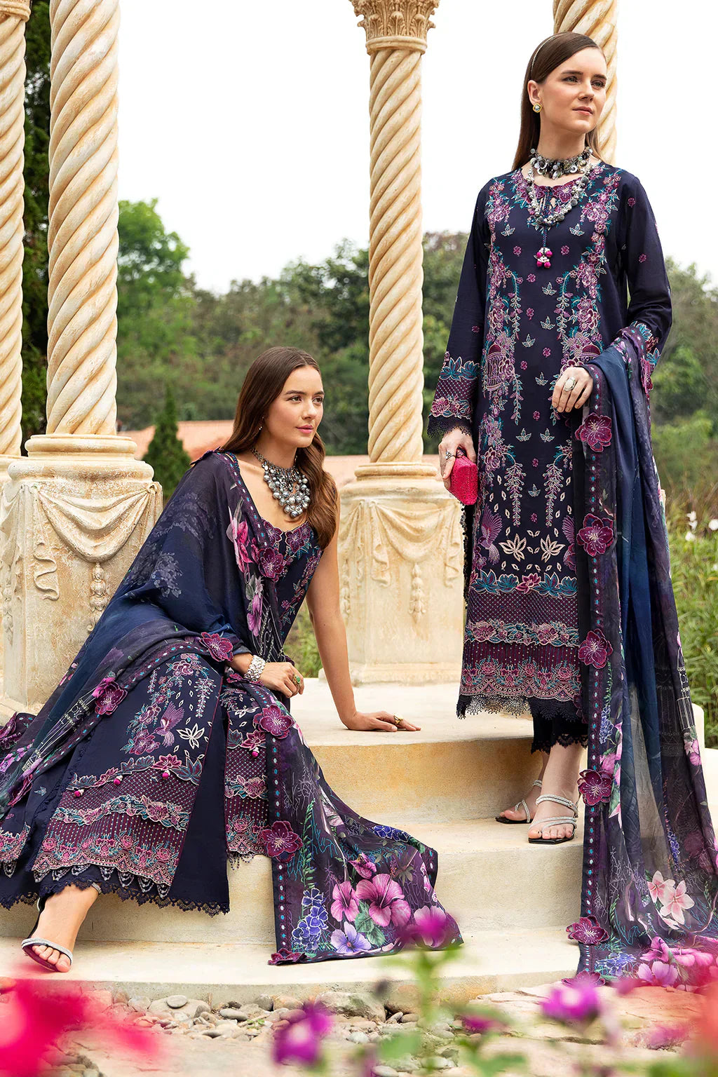 Ramsha | Andaz Collection | Deep Blue - House Of Anaya
