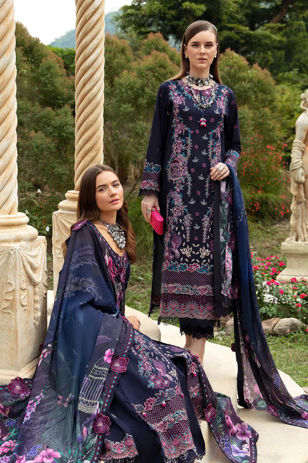 Ramsha | Andaz Collection | Deep Blue - House Of Anaya