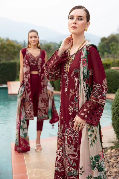 Ramsha | Andaz Collection | CRIMSON GLOW - House Of Anaya